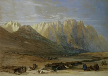 Encampment of the Tribe of the Outad-Said, Mount Sinai